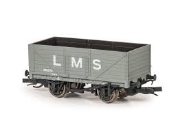 Peco - TT:120 Gauge - 7 Plank Open Wagon - LMS Livery (TTR-7003M) von Peco