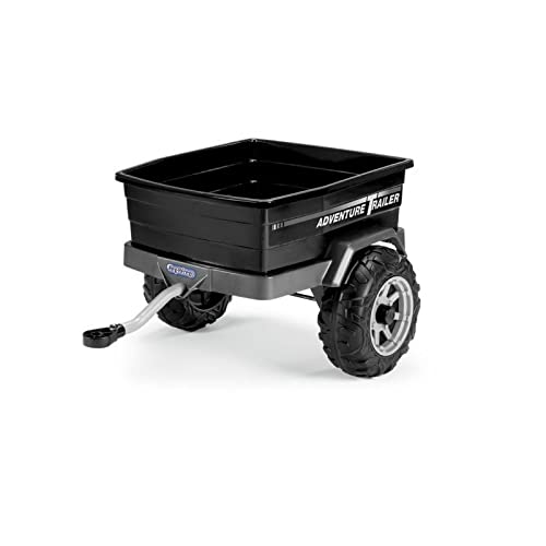 Peg Perego IGTR0937 Adventure Trailer Anhänger, Schwarz von Peg Perego