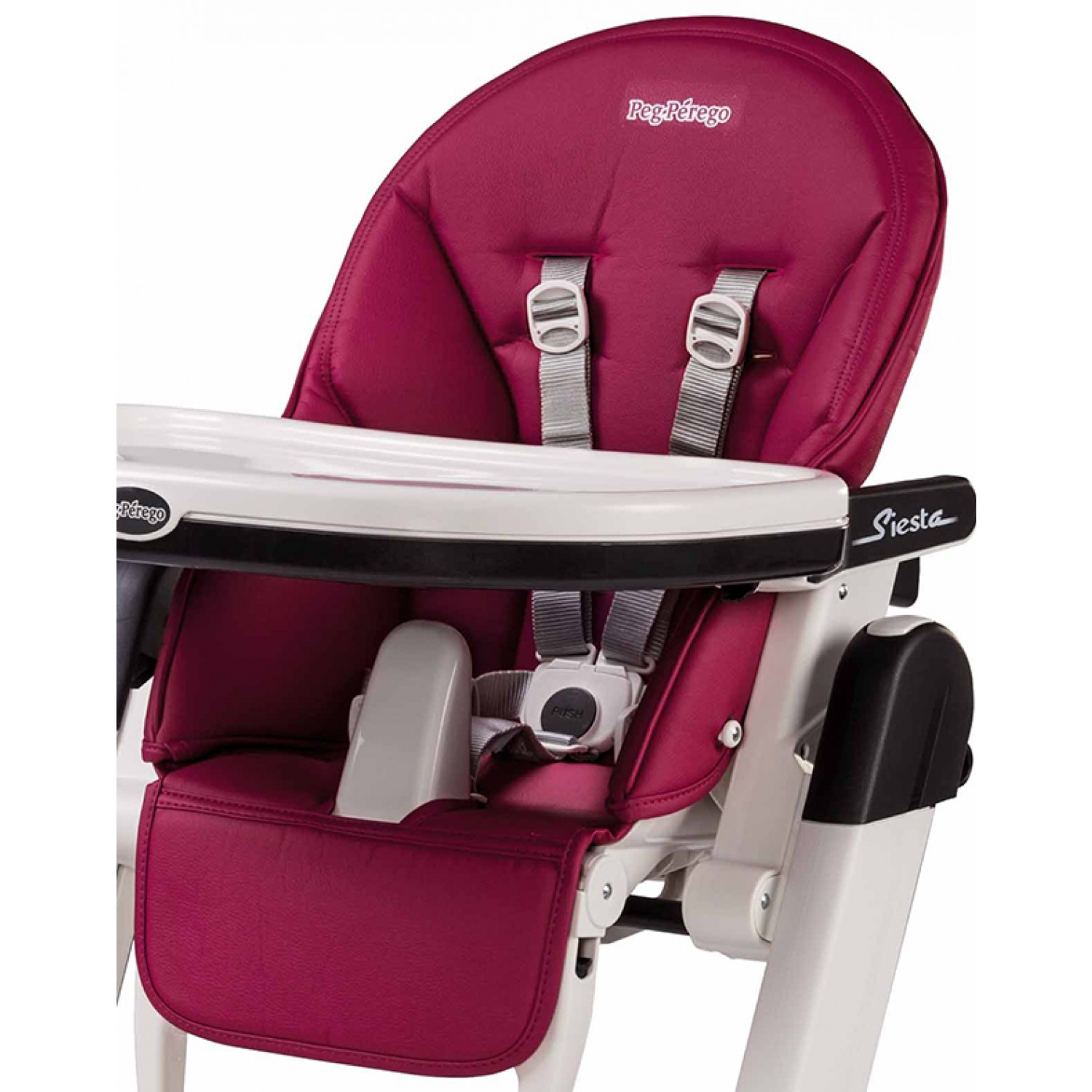 Ersatzbezug für Peg Perego Hochstühle Prima Pappa Zero3 und Siesta, Farbe Berry von Peg Perego