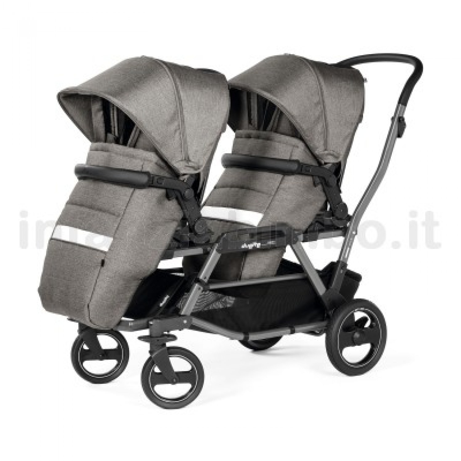 Passeggino Gemellare Peg Perego Piroet Duette City Grey von Peg Perego