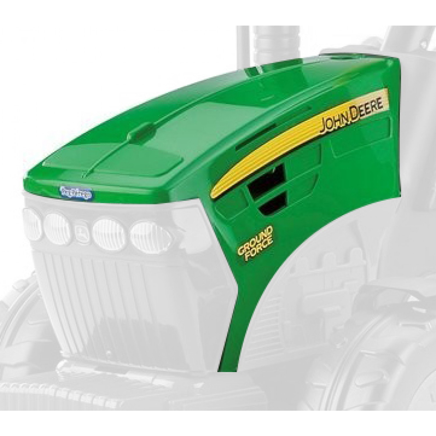 Peg Perego Hood für John Deere Ground Force Traktor ohne Löcher von Peg Perego