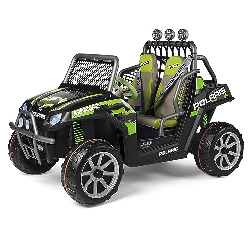 Peg Perego Polaris Ranger RZR 24V Kids Electric Jeep Green Shadow von Peg Perego