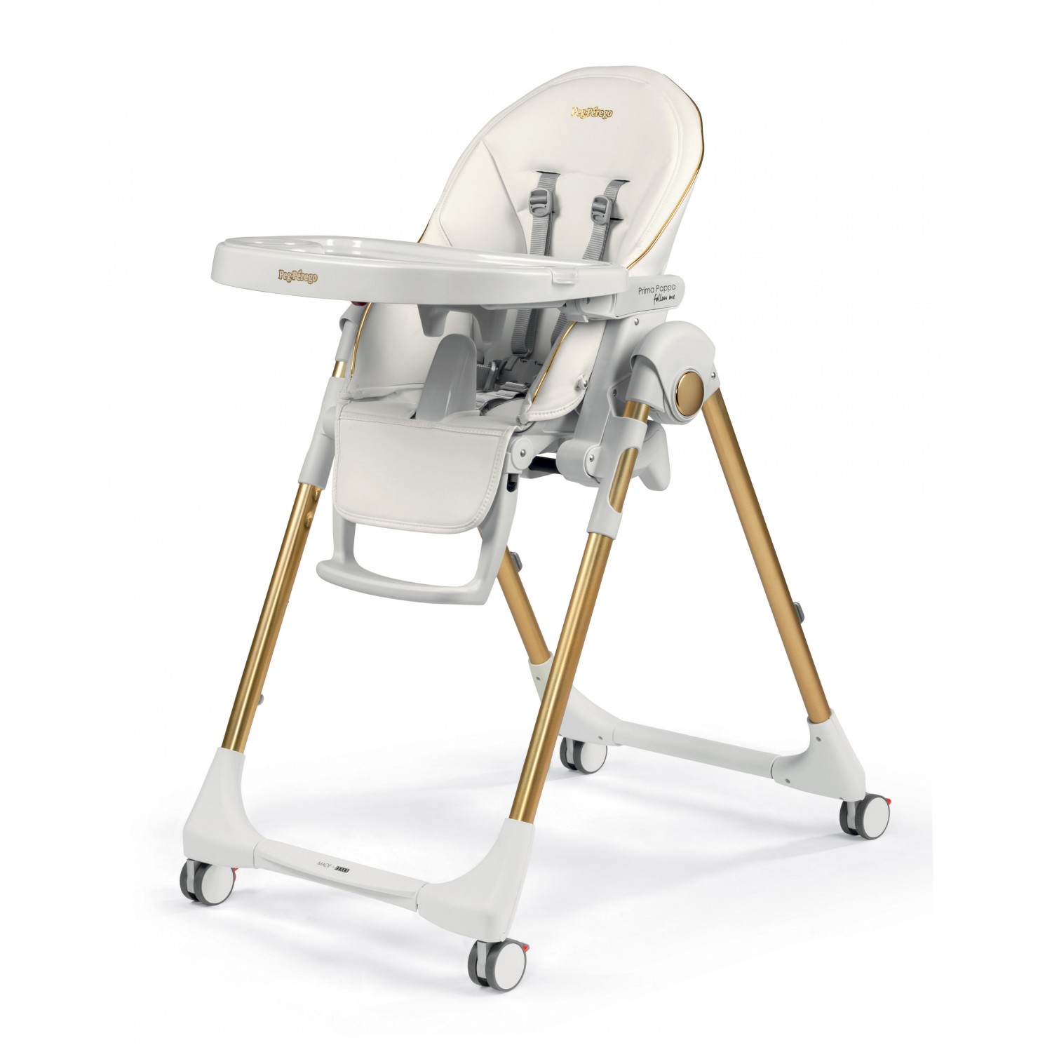 Peg Perego Prima Pappa Follow Me Gold Hochstuhl von Peg Perego