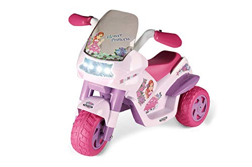 Peg Perego USA Perego Kinder 6V Flower Princess Dreirad Motorrad IGED0923 Rose von Peg Perego