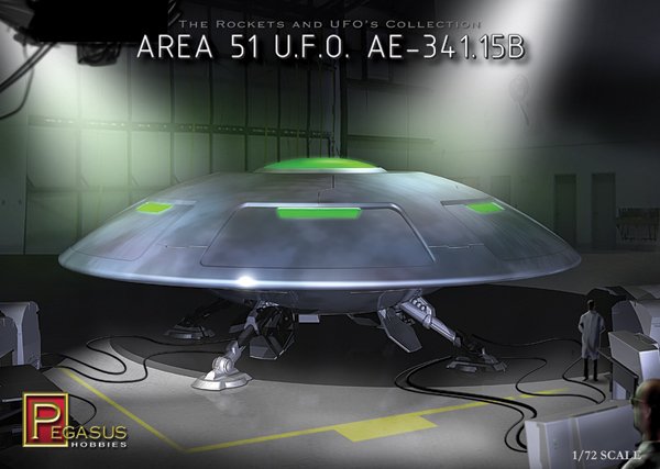 Area 51 Ufo von Pegasus Hobbies