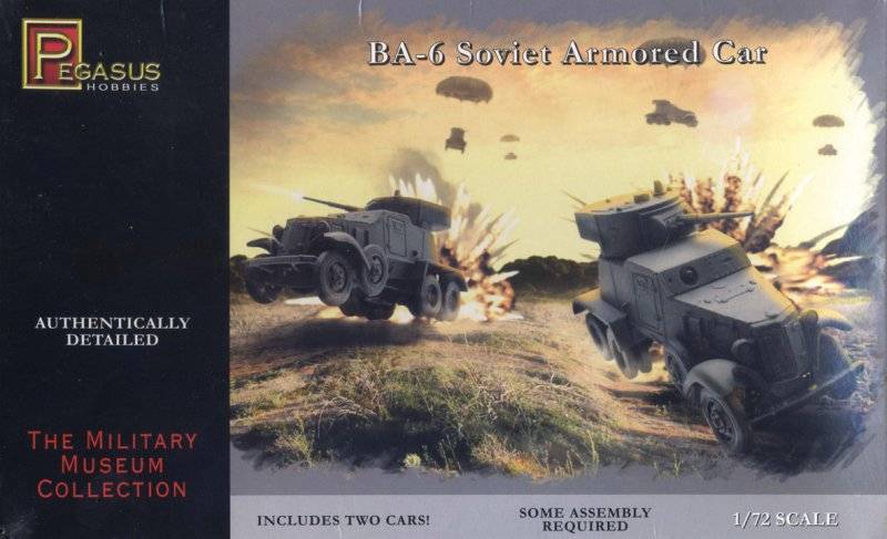 BA-6 Armoured Car von Pegasus Hobbies