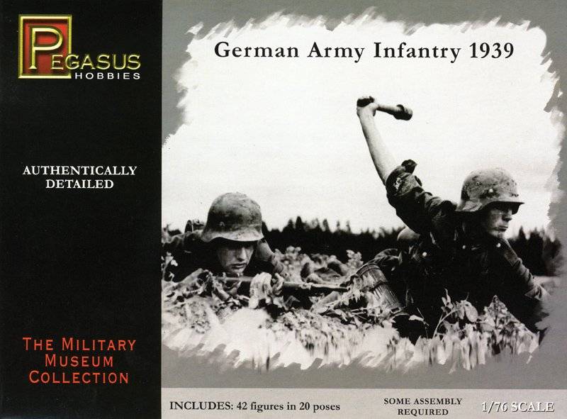 German Army Infantry 1939 Military Museum Collection von Pegasus Hobbies