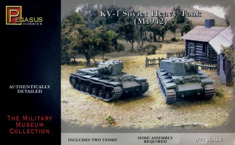 KV-1 late welded or car turret choice of turrets=total 4 turrets von Pegasus Hobbies