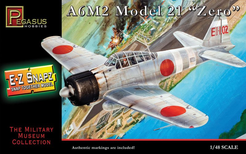 Mitsubishi Zero A6M2 Model 21 von Pegasus Hobbies