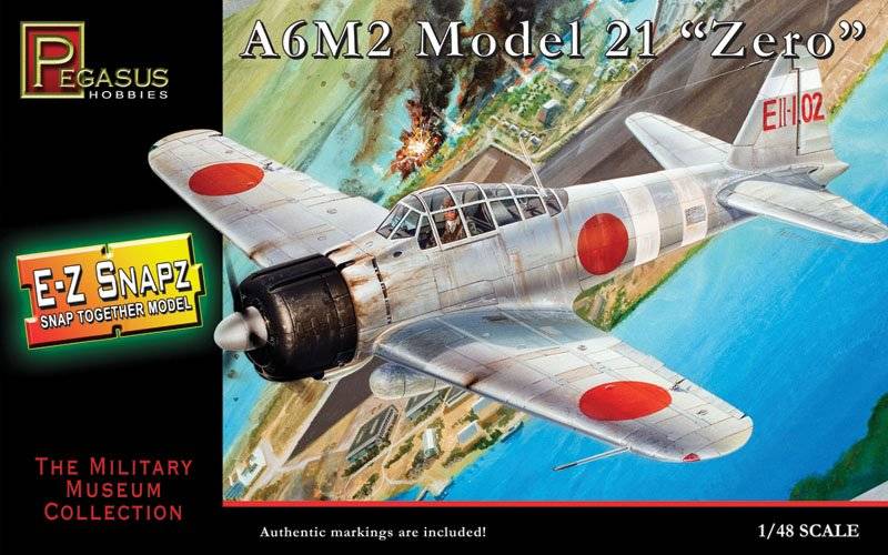 Mitsubishi Zero A6M2 Model 21 von Pegasus Hobbies