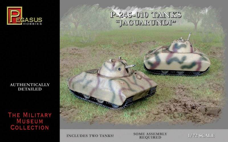 P-245-010 Tanks ´´Jaguarundi´´ von Pegasus Hobbies