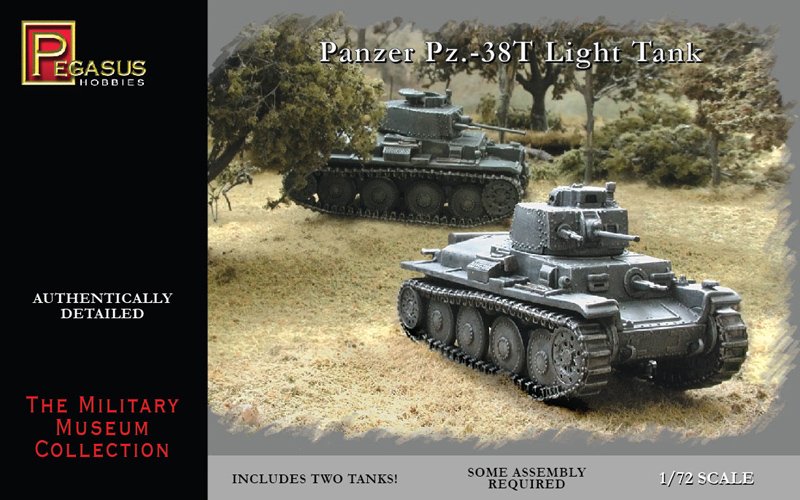 Panzer Pz38(t) Light Tank von Pegasus Hobbies