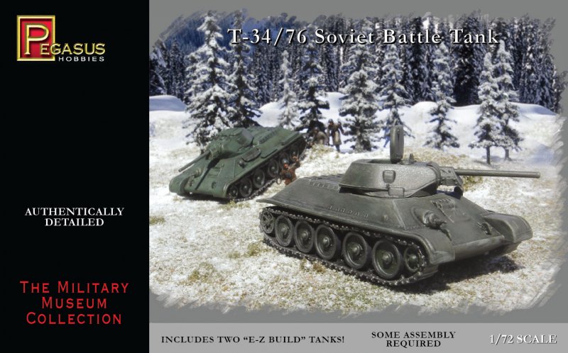 Panzer T-34/76 von Pegasus Hobbies