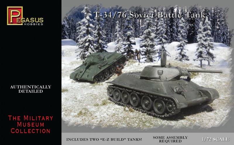 Panzer T-34/76 von Pegasus Hobbies