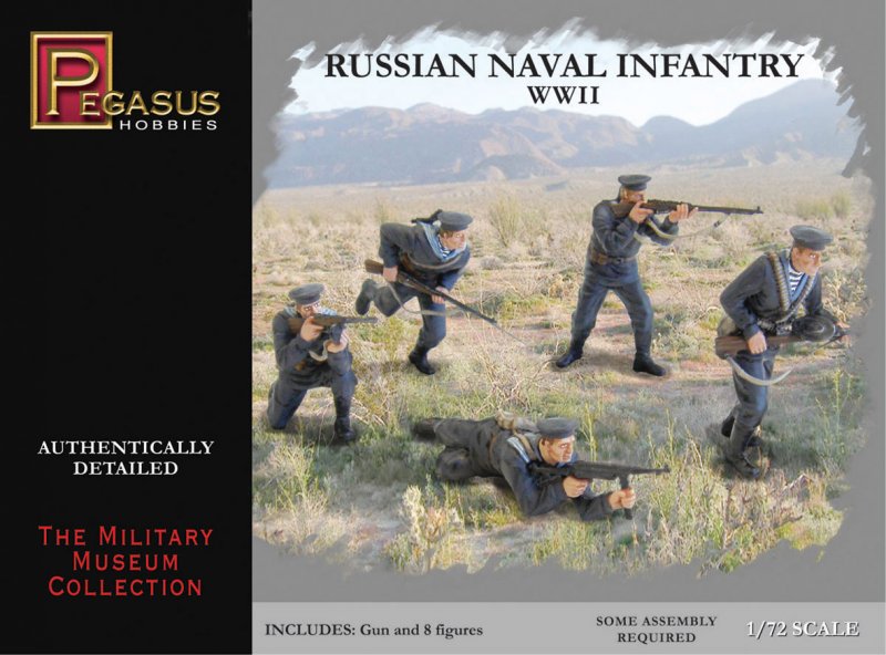 Russian Naval Infantry WWII von Pegasus Hobbies