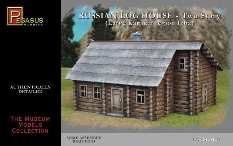 Russian storey log house 1 piece von Pegasus Hobbies