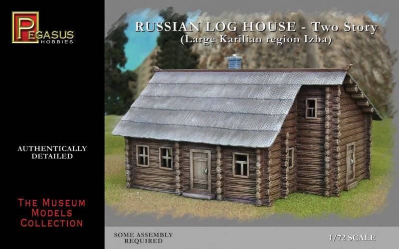 Russian storey log house 1 piece von Pegasus Hobbies