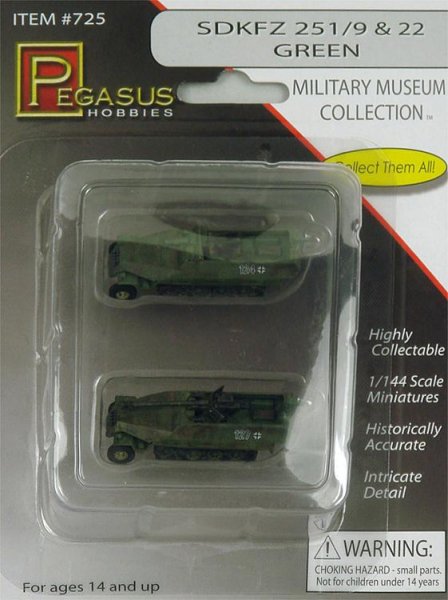 SdKFZ 251/9 & 22, Grün von Pegasus Hobbies