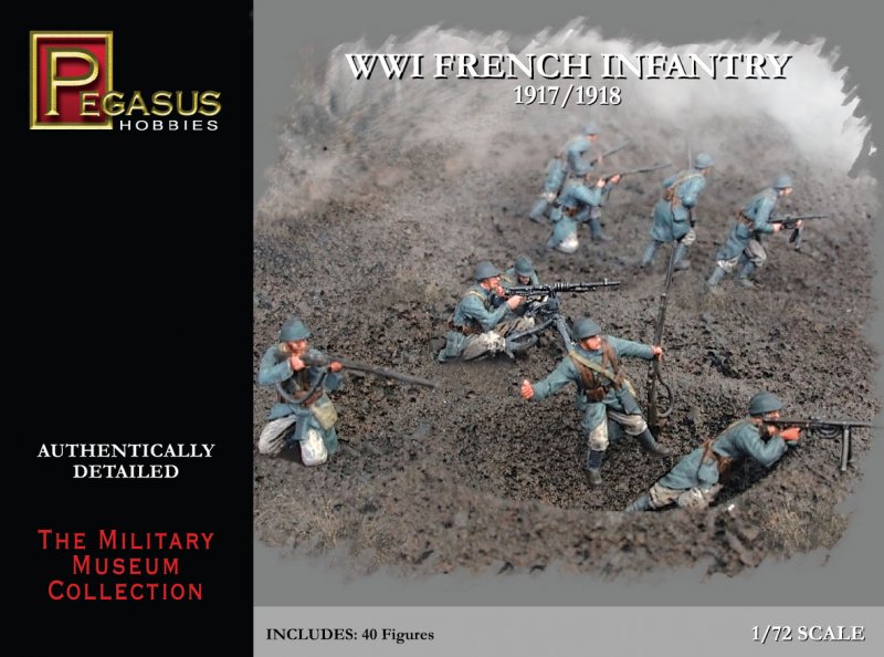 WW I French Infantry von Pegasus Hobbies