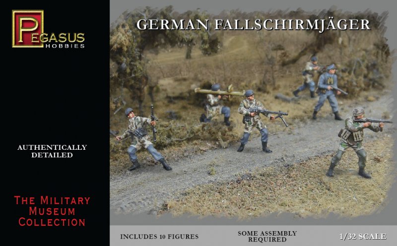 WWII: Deutsche Fallschirmjäger von Pegasus Hobbies