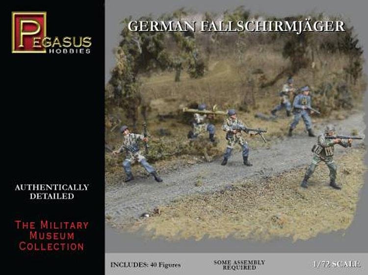 WWII: Deutsche Fallschirmjäger von Pegasus Hobbies