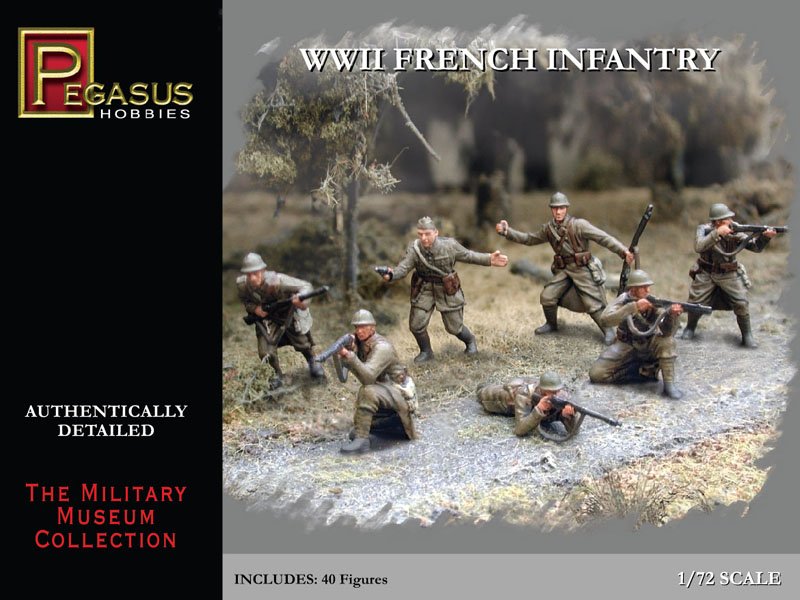 WWII: Französische Infanterie 1940 von Pegasus Hobbies