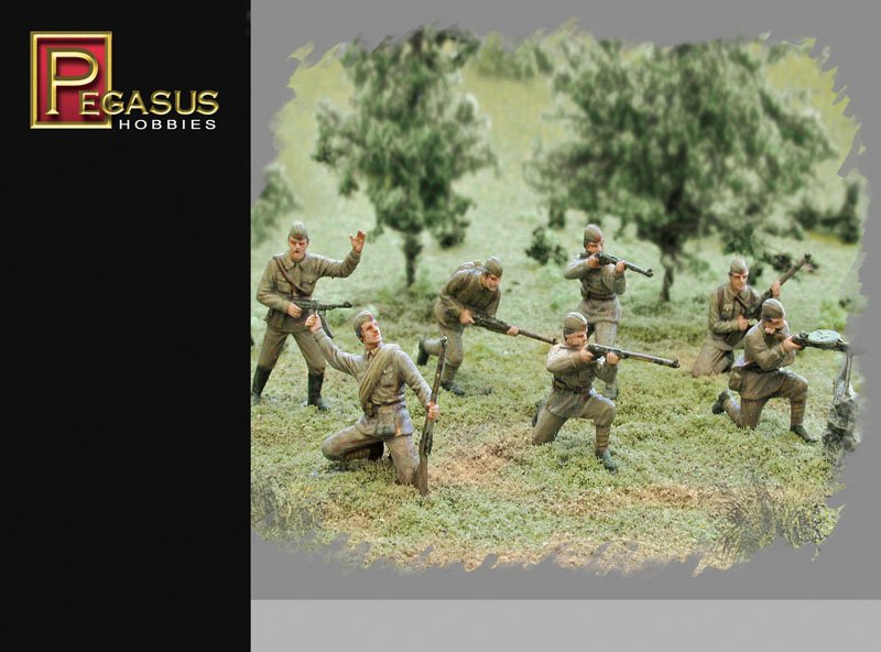 WWII: Russische Infanterie in Sommeruniform von Pegasus Hobbies