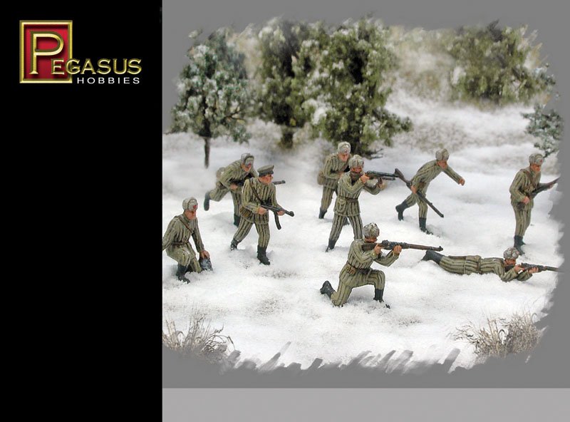 WWII: Russische Infanterie in Winteruniform von Pegasus Hobbies