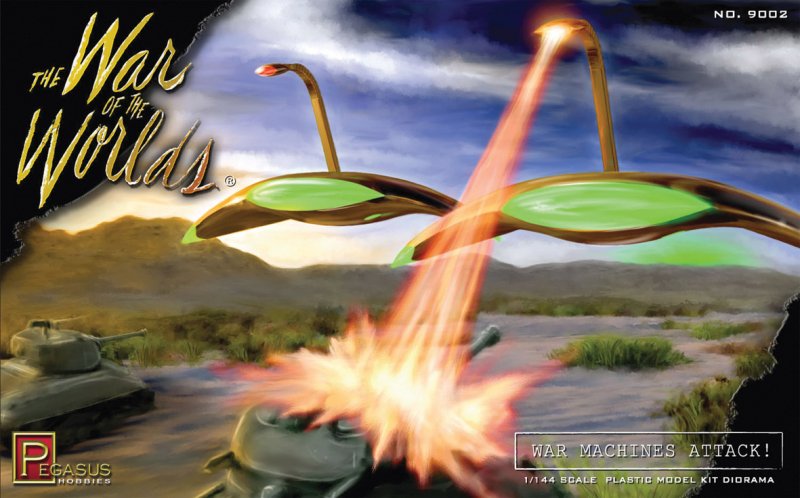 War of the Worlds Diorama kit von Pegasus Hobbies