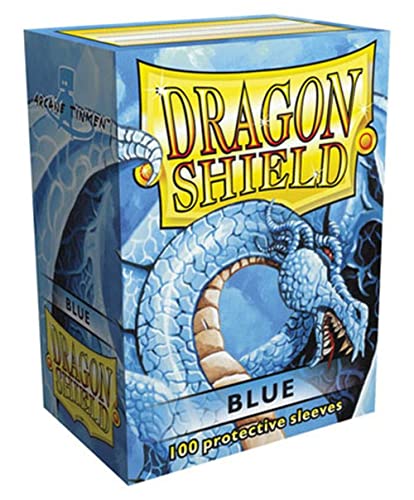 Dragon Shield Sleeves - BLUE - Standard Size Deck Protectors (100 ct) Arcane Tinmen von Pegasus Spiele