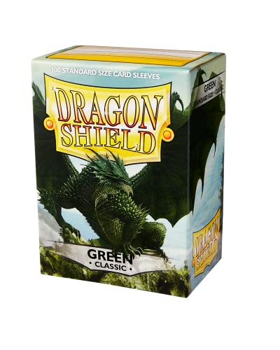 Dragon Shield - Box of 100 Highest Quality Trading Card Sleeves - Green von Pegasus Spiele