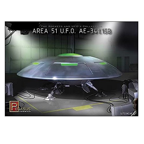 Pegasus PG9100 Area-51 A.E-341.15B UFO Plastikmodellbausatz, Farbig, 8 inches von Pegasus Spiele