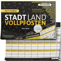 Denkriesen - Stadt Land Vollpfosten® Do It Yourself Edition – 'Dein Spiel.' von D&R Denkriesen GmbH