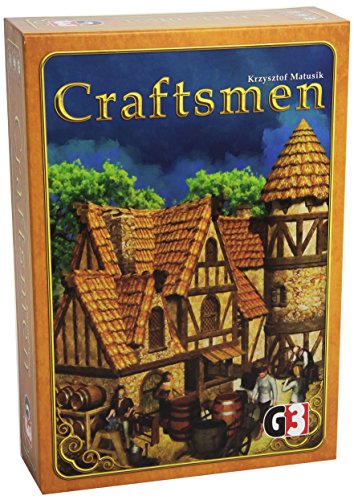 G3 Publishing 104328 - Craftsmen, Brettspiel - Deutsch/Englisch/Polnisch von Pegasus Spiele