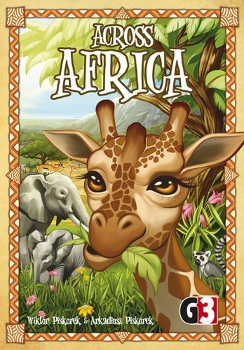 G3 Publishing 105739 Brettspiel Across Africa von Pegasus Spiele