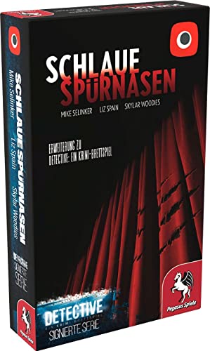 Pegasus/Portal 57515G Detective Signierte Serie 2: Schlaue Spürnasen [Erweiterung] (Portal Games) von Pegasus Spiele