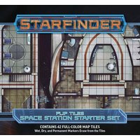 Pegasus PAI07501 - Starfinder Flip-Tiles: Space Station Starter Set von Pegasus Spiele