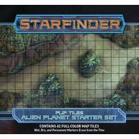 Pegasus PAI07505 - Starfinder, Flip-Tiles, Alien Planet Starter Set von Pegasus Spiele