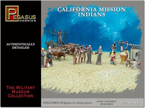 Pegasus PG7051 Figur-1/72 Amerikanische Geschichte:Missionierte Indianer von Pegasus Spiele