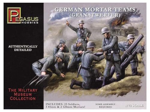 Pegasus PG7204 Figur-1/72 WW II: Deutscher Granatwerfer von Pegasus Spiele