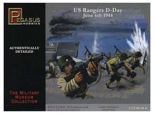 Pegasus PG7351-1/72 WW II: US-Truppen Figuren, D-Day von Pegasus Spiele