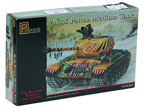 Pegasus PG7506 Fahrzeug-1/72 M46 Patton Medium Tank von Pegasus Spiele