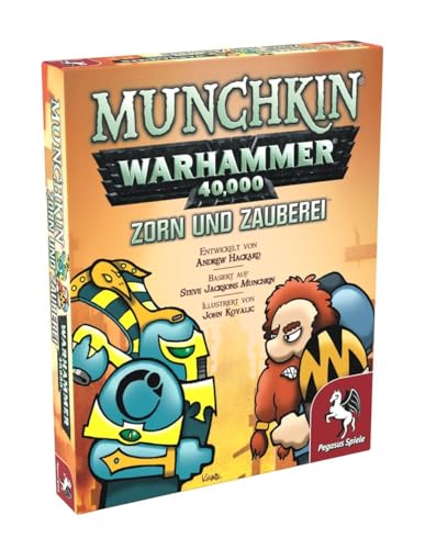 Pegasus Spiele 17017G - Munchkin Warhammer 40.000: Zorn und Zauberei von Pegasus Spiele