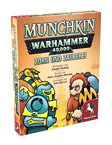 Pegasus Spiele 17017G - Munchkin Warhammer 40.000: Zorn und Zauberei von Pegasus Spiele