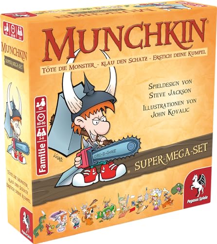 Pegasus Spiele Munchkin Fantasy Super-Mega-Set von Pegasus Spiele