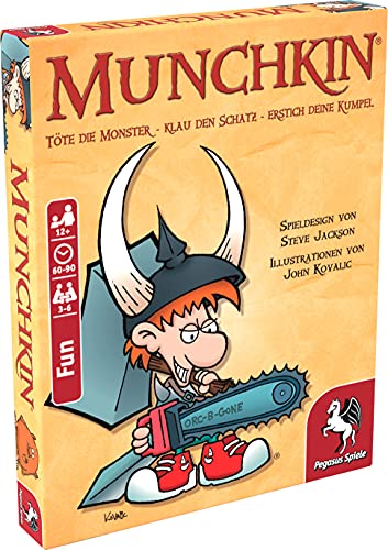 Pegasus Spiele 17211G - Munchkin Kartenspiel von Pegasus Spiele