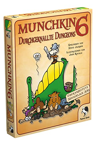 Pegasus Spiele 17216G - Munchkin 6, Durchgeknallte Dungeons von Pegasus Spiele