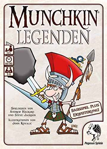 Pegasus Spiele 17238G - Munchkin Legenden 1+2 von Pegasus Spiele