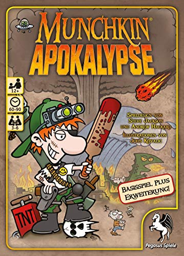 Pegasus Spiele 17242G - Munchkin Apokalypse 1+2 von Pegasus Spiele