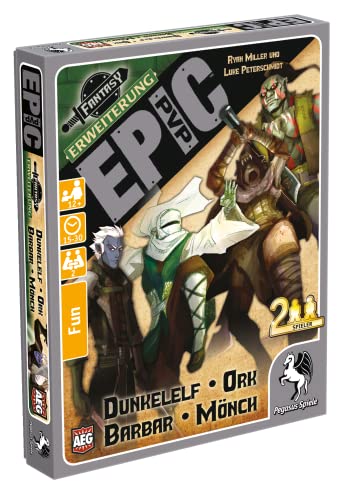 Pegasus Spiele 17282G - Epic PvP Dunkelelf, Ork, Barbar und Mönch von Pegasus Spiele